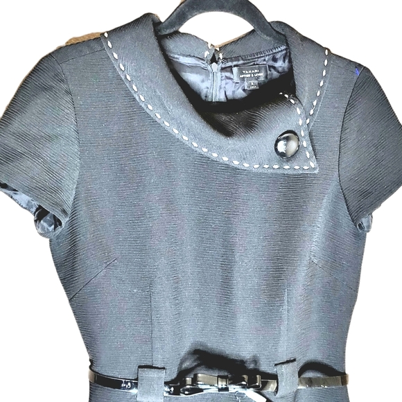 TAHARI Arthur S. Levine Women's Black Dress - Picture 3 of 7